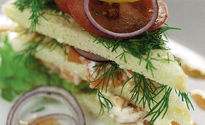 Amerikansk clubsandwich (mjölkfri)