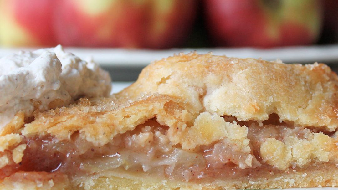 En lugn söndag med världens godaste äppelpaj