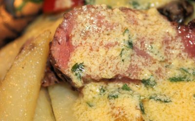 Oxfilé med hemmagjord pommes och beasås (mjölkfri)