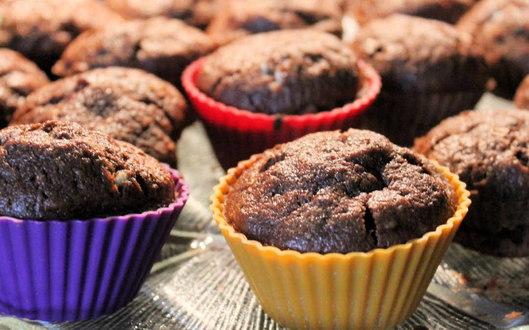 Banan- och chokladmuffins (mjölkfri)