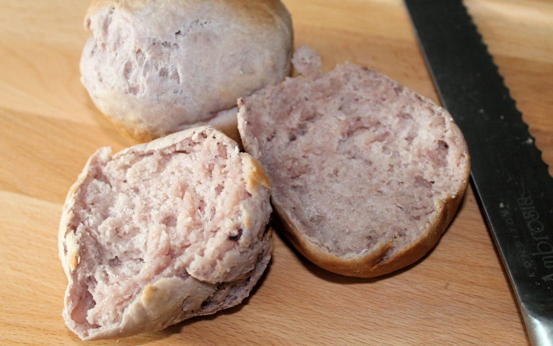 Frukostbullar med blåbärssmak (mjölkfri)