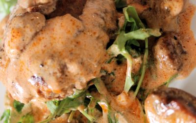 Schalottenlökbiff (mjölkfri)