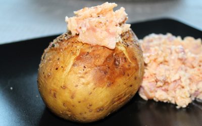 Bakad potatis med bacon (mjölkfri)