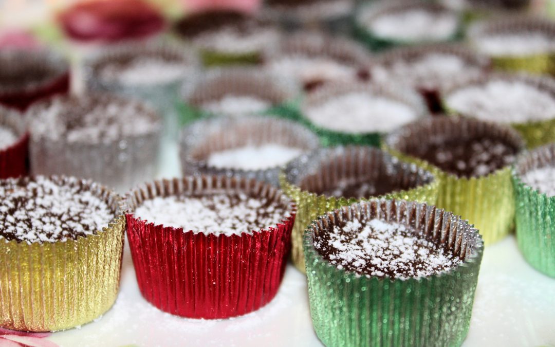 Ischoklad med ingefära och körsbärslikör (mjölkfria)