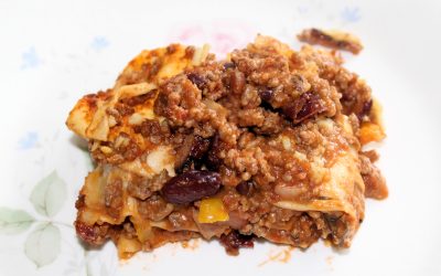 Cowboylasagne (mjölkfri)